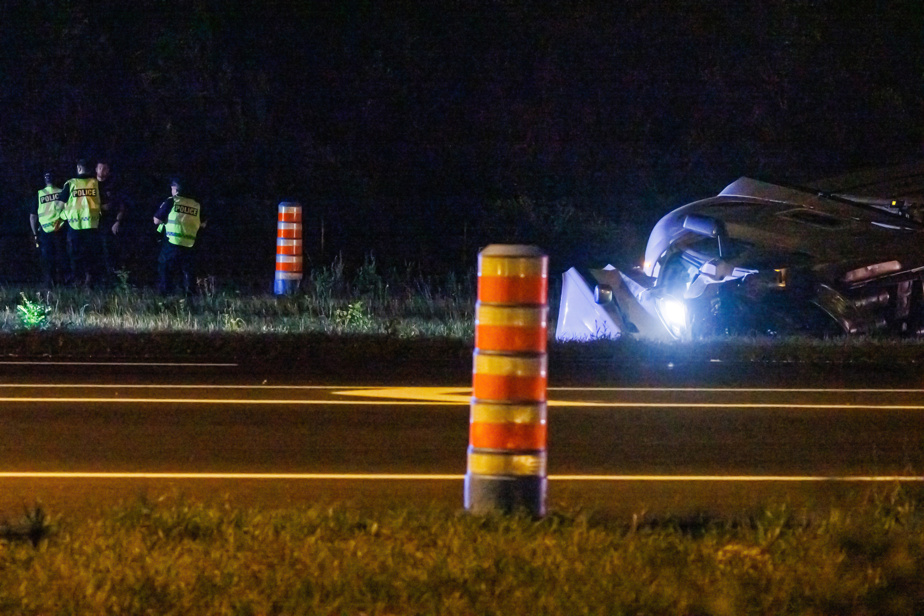 Il jouait à un jeu sur son cellulaire | Six ans de pénitencier pour un camionneur qui a détruit une famille à Brossard