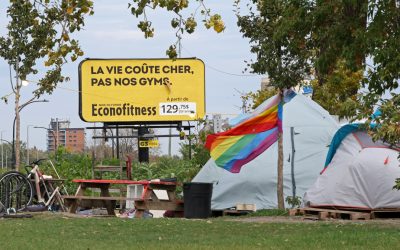 Campement Notre-Dame | Éconofitness retirera une publicité controversée