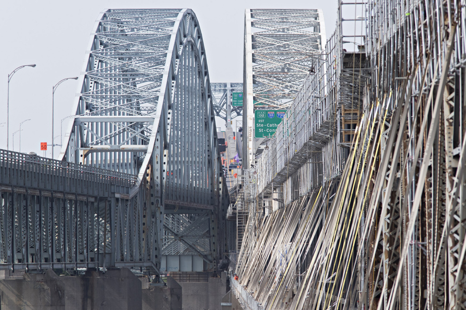 Fermeture d’une voie du pont Honoré-Mercier | « Ça fait longtemps qu’ils savent qu’il y a des problèmes »