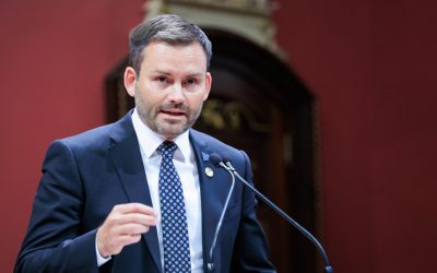 Assermentation des ministres | Gentilcore numéro 2, Girard et Paquet superministres