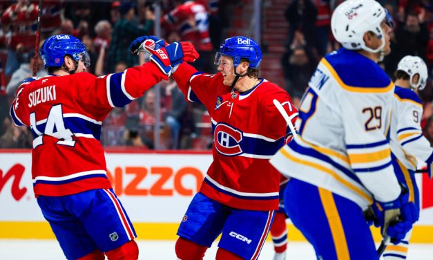 Deuxième période | Sabres 2 – Canadien 3
