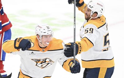 Predators 5 – Canadien 2 | Le Tricolore battu malgré une avance de deux buts