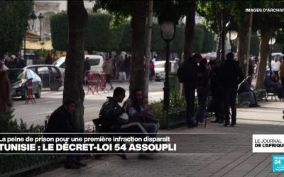 Tunisie : le décret-loi 54 assoupli, la peine de prison pour une première infraction disparaît