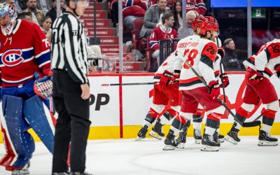 Hurricanes 6 – Canadien 4 | La saison locale s’ouvre sur une défaite