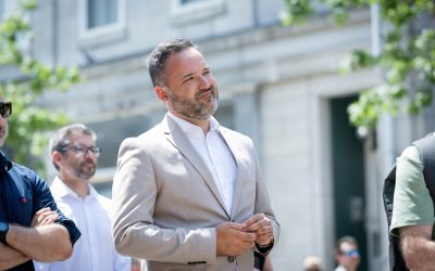 Mathieu Lacombe | Un ministre caquiste au party électoral du PQ