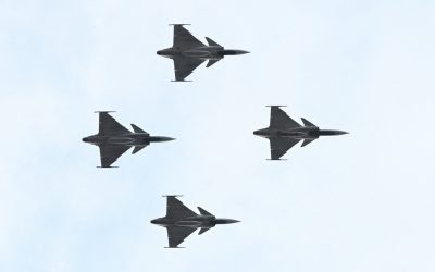 Avions de chasse Gripen | L’opération séduction de Saab au Canada se précise