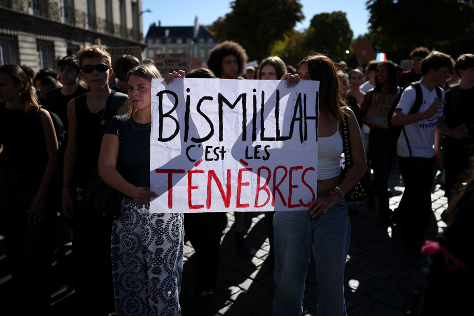 « Bismillah c’est les ténèbres » | Que veut dire le slogan des manifestants en France ?